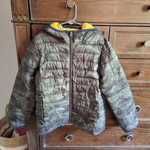 NWOT GAP Kids M Camouflage Puffer Jacket